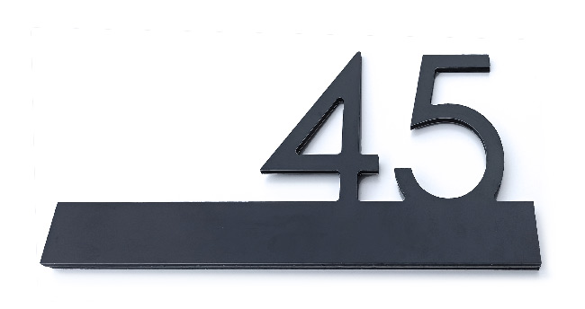 Plaque numéro maison pour plaques avec numéros. Numéro Maison Numéros et Lettres de céramique Numéro Cinq &ldqu Numéro maison design Maison de jardín Numéro art Chiffre maison exterieur 
